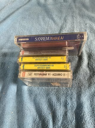 Cassette Sanremo & Festivalbar