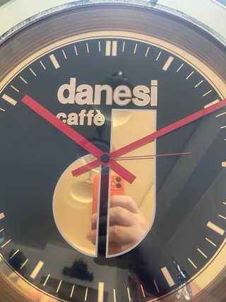 OROLOGIO CAFFÈ DANESI PUBBLICITARIO VINTAGE