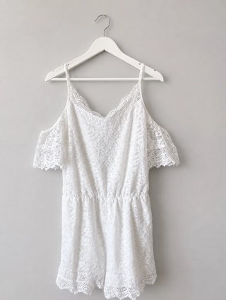 Mono corto encaje boho verano