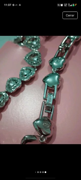 Conjunto Swarovski Corazón Ariadna Grande