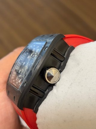 Orologio Richard Mille Uomo Nero Rosso
