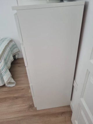 Cómoda blanca MALM Ikea