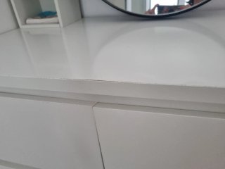 Cómoda blanca MALM Ikea