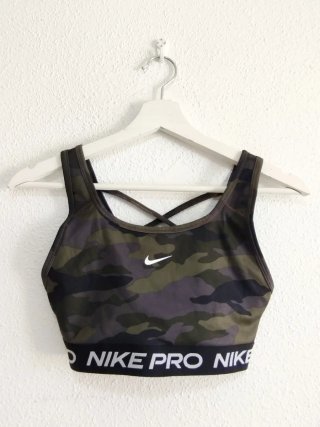 Sujetador deportivo Nike Pro Camuflaje