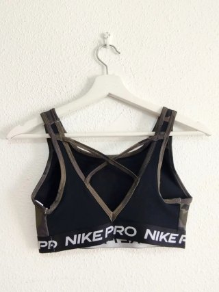 Sujetador deportivo Nike Pro Camuflaje