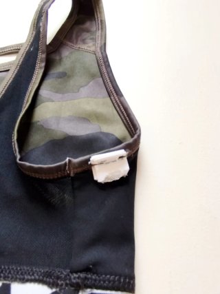 Sujetador deportivo Nike Pro Camuflaje
