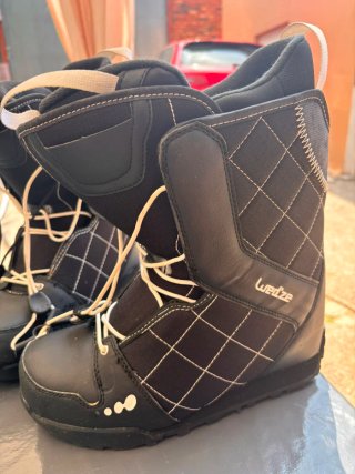 Botas de nieve y Gafas Snowboard