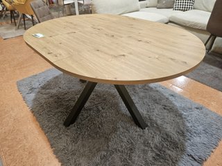 Mesa extensible madera y metal