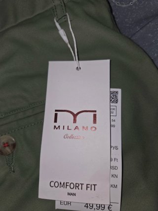 Pantalón corto Milano verde oliva