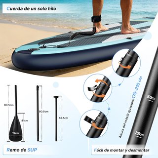 Tabla Paddle Surf + Accesorios (Nuevo)