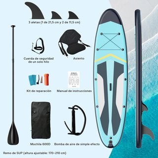 Tabla Paddle Surf + Accesorios (Nuevo)