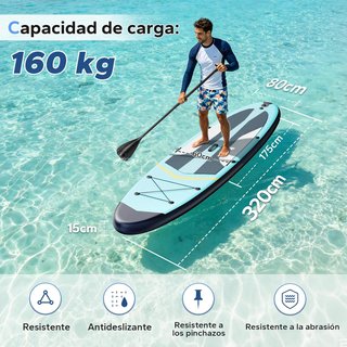 Tabla Paddle Surf + Accesorios (Nuevo)
