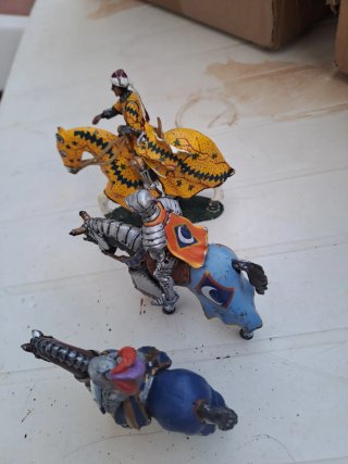 3 Soldatini a Cavallo