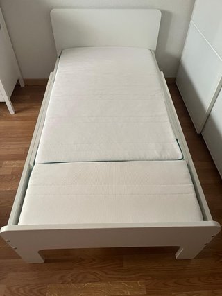 Cama extensible infantil 80x200 + colchón