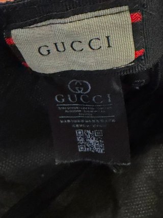 Gorra Gucci Negra Original GG