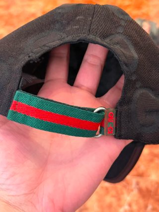 Gorra Gucci Negra Original GG