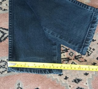 Pantalón vaquero elástico azul