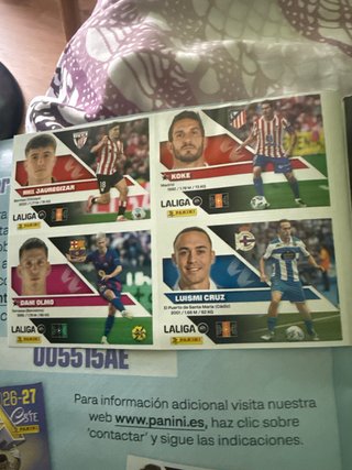 Álbum Panini Liga 2026-27