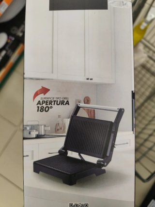 Sandwichera Eléctrica Küken 1000W Grill 180°