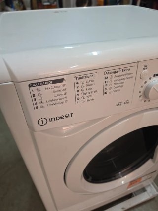 Lavadora Indesit EWDE 861483 W IT N 8 kg