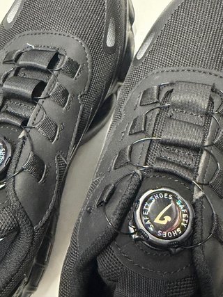 Zapatos de seguridad unisex negros
