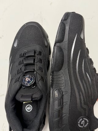 Zapatos de seguridad unisex negros
