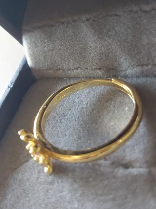 Anillo margarita zafiro rosa