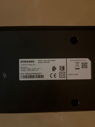 Barra de Sonido Samsung Negra