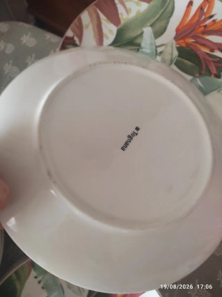 Servizio piatti tognana da tre