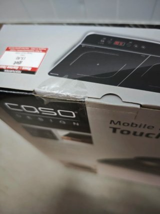 Placa inducción doble CASO Touch 3500
