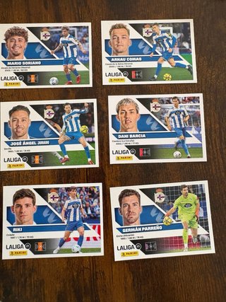 Panini RC Deportivo La Coruña Cromos