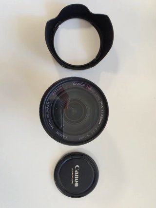 Canon 20d + 2 objetivos: 17-85mm y 70-210mm