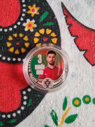 Monedas Portugal Fútbol Seleção 2026