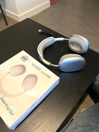 Cascos Bluetooth Blancos Nuevos P9 Pro Max