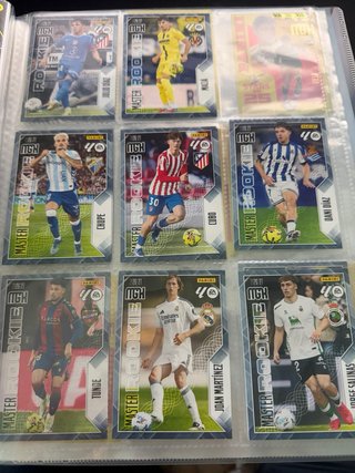 Lote 300 cartas + album Megacracks LALIGA 26/27