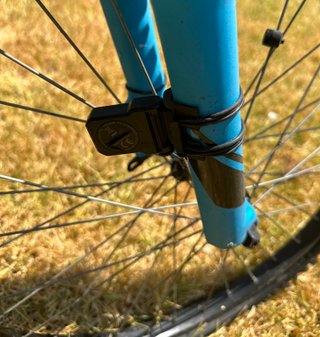 Bicicleta B'TWIN de montaña azul y negra