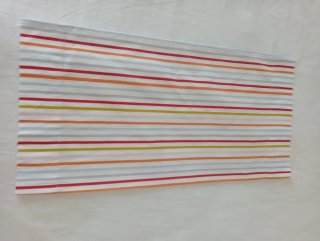 Sábanas cuna: Rayas y Naranja. ArteMur