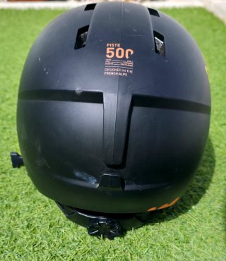 Casco de esquí negro