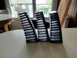 Soporte plástico para llaves fijas/mixtas