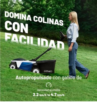 Cortacésped Inalámbrico Litheli 2x20V