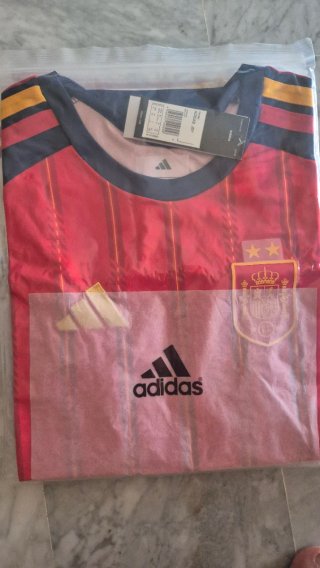 Camiseta Futbol España mundial ROJA ⭐⭐ — Talla XL