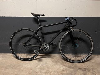 Bicicleta Fixed Leaff Cycles Acero
