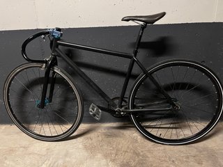 Bicicleta Fixed Leaff Cycles Acero