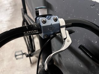 Bicicleta Fixed Leaff Cycles Acero