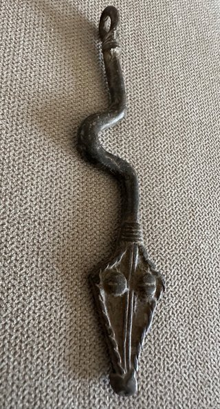 Colgante Bronce Arte Africano