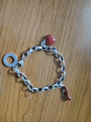 Pulsera Thomas Sabo con charms corazón y zapato