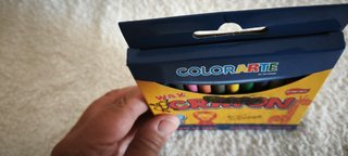Caixa de Lápis de Cera Colorarte - 12 Cores - Nova