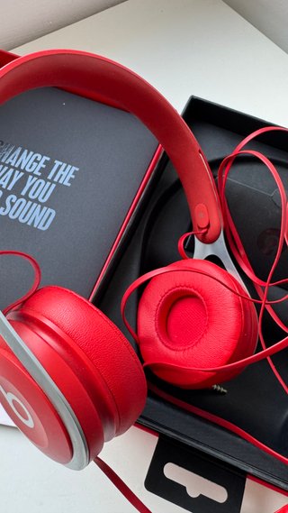 Cascos Beats EP Rojos