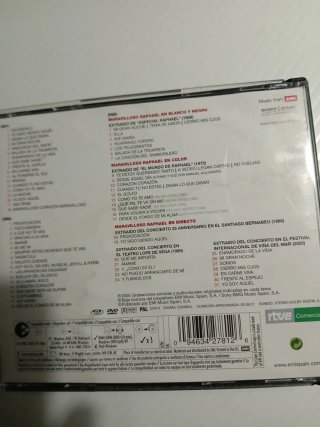 Maravilloso Raphael CD + DVD
