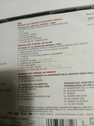 Maravilloso Raphael CD + DVD
